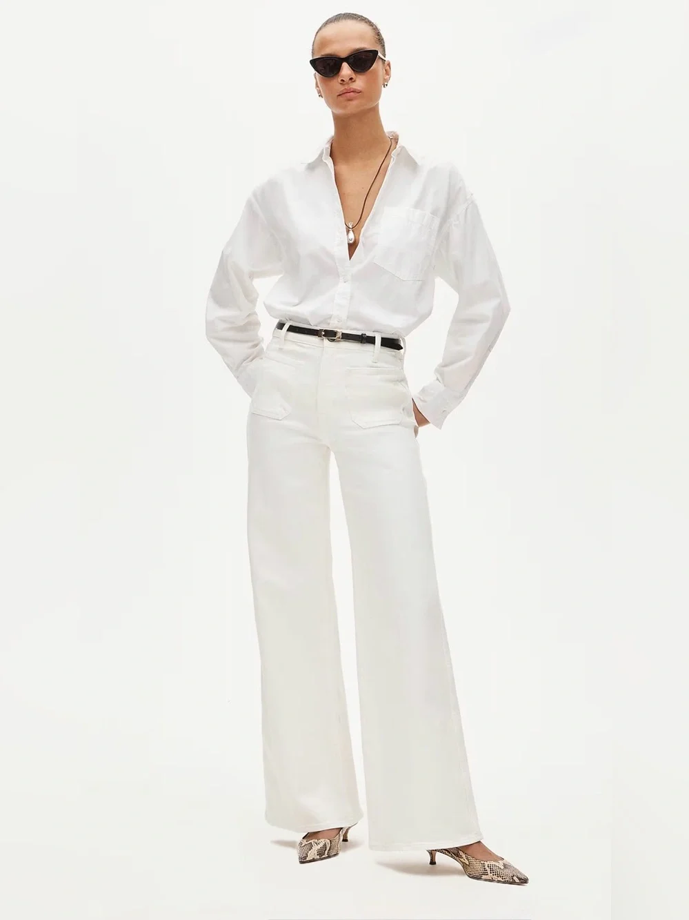 J.Crew Patch-pocket denim trouser ,size 27